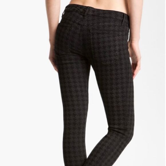 Rich & Skinny Houndstooth Skinny Jean Size 26 EUC - Picture 2 of 10